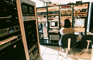 Auroral research control room Auroral research control room