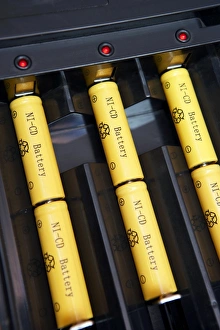 Industrial Power Supply Prints: Batteries charging