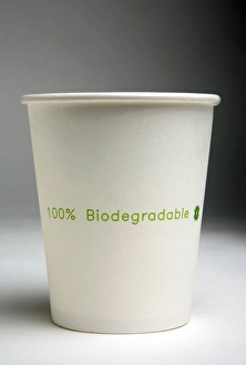 Environmentally Friendly Packaging Ideas Prints: Biodegradable cup
