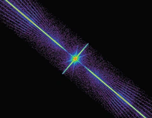 Black hole spectrum, X-ray image Black hole spectrum, X-ray image