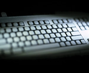 Blank Keyboard Print