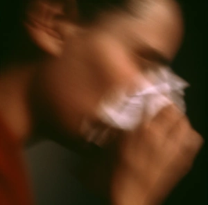 Blowing nose Blowing nose