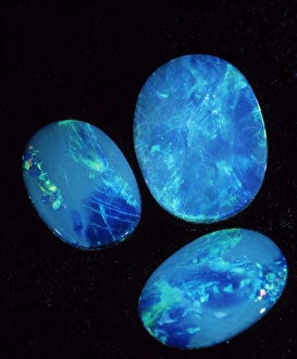Blue opal gemstones Our beautiful Wall Art and Photo Gifts include Framed Prints Photo Prints Poster Prints Canvas Prints Jigsaw Puzzles Metal Prints and so much more