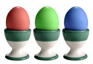Coloured Eggs Prints: Boiled eggs