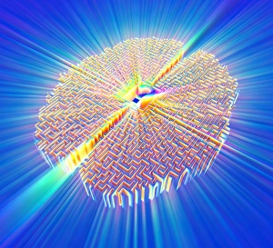 Conceptual Brain Image Prints: Brain complexity, conceptual artwork