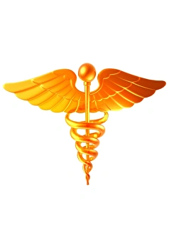 Medical Symbol Prints: Caduceus, artwork