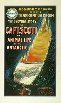 Captain Scott film poster, 1913 C014/2073 Captain Scott film poster, 1913 C014/2073