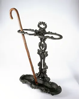 Cast iron Victorian walking stick stand Cast iron Victorian walking stick stand