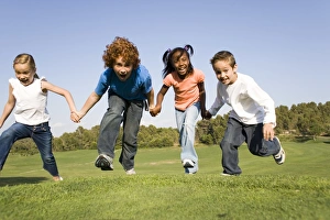 Happy Children At Play Prints: Children playing
