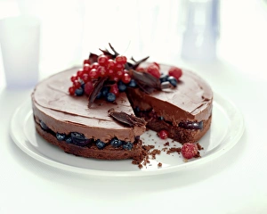 Chocolate Sweets Prints: Chocolate pudding