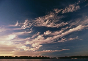 Cirrus Mares tails clouds Cirrus Mares tails clouds