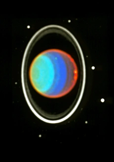 Planetary Science Photos Prints: Clouds in atmosphere of Uranus