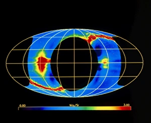 COBE observation of dust ring in Earths orbit COBE observation of dust ring in Earths orbit