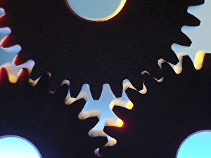 Industrial Machinery Images Prints: Cogs