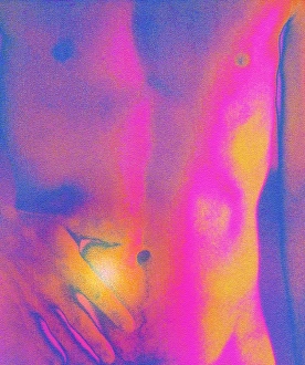 Computer artwork depicting abdominal pain Computer artwork depicting abdominal pain