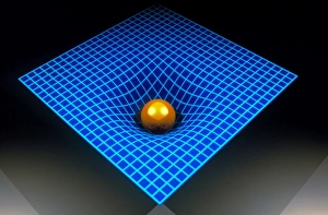 Cosmology Science Images Prints: Computer artwork depicting spacetime
