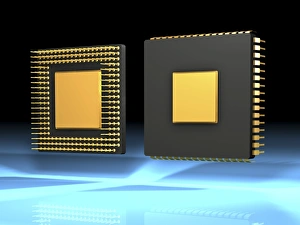 Computer chip, artwork