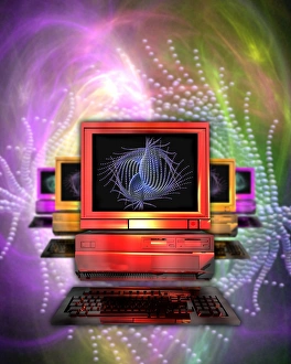 Computer Virus Print