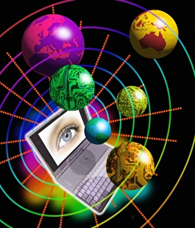 Conceptual image world communication by computer Conceptual image world communication by computer