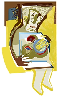 Depressed Person Prints: Coping with illness