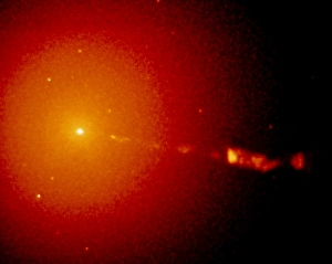 Core of galaxy M87 seen by Hubble Space Telescope Core of galaxy M87 seen by Hubble Space Telescope