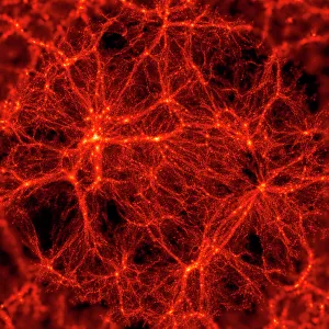 Images Dated 2003: Dark Matter Distribution Print