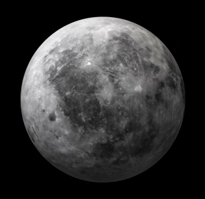 Space Art Illustrations Prints: Dark side of the Moon, artwork