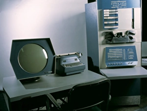 Prints of DEC PDP-1 computer Images Dated 2002 July: DEC PDP-1 computer Print