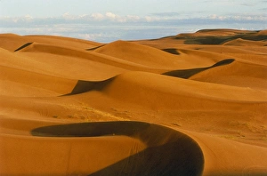 Desert sand dunes at Glamis, near Yuma, California Desert sand dunes at Glamis, near Yuma, California