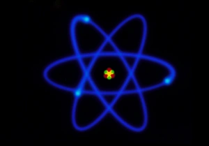 Atomic Structure Diagram Prints: Diagram of the structure of the atom