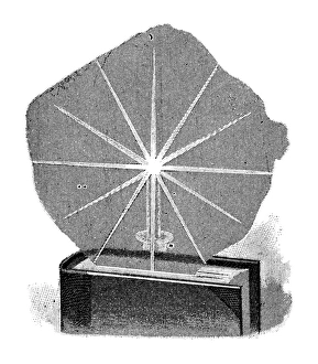 19th Century Science Experiments Prints: Diffraction demonstration, 19th century