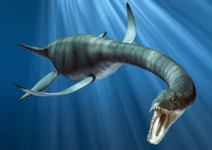 Dinosaur Prints: Plesiosaur Attack Print