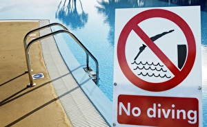 Hotel swimming pool print