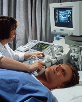 Doppler ultrasound scanning of carotid artery Doppler ultrasound scanning of carotid artery