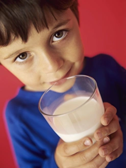 Calcium Rich Foods Prints: Drinking milk