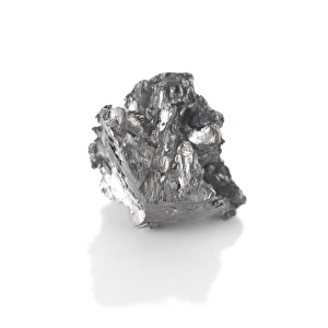 Dysprosium Print, a silvery metallic element