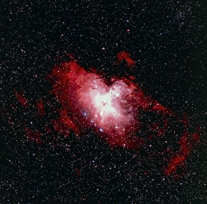 Emission Nebula Pictures Prints: Eagle nebula (M16)