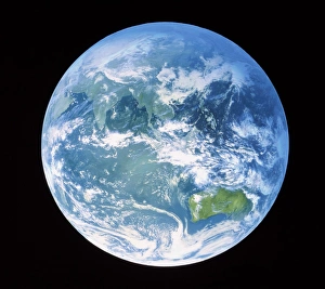 Earth centred on Australasia Earth centred on Australasia