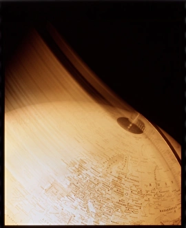 Part of an Earth globe, centred on Europe Part of an Earth globe, centred on Europe