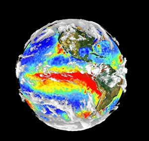 Earths 3-D cloud cover Earths 3-D cloud cover