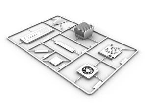 Circuit Board Design Prints: Electronic components, artwork