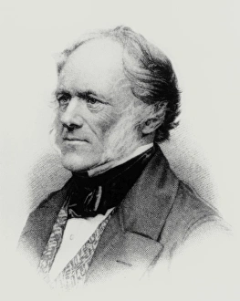 Engraving of English geologist Sir Charles Lyell Engraving of English geologist Sir Charles Lyell