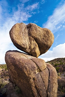 Arizona Geological Formations Prints: Eroded rock formation