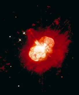 Eta Carinae as seen by HST after repair mission Eta Carinae as seen by HST after repair mission