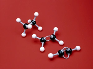 Ethane, ethene and ethyne molecules Ethane, ethene and ethyne molecules