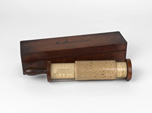 Antique Scientific Instruments Prints: Faradays calculator