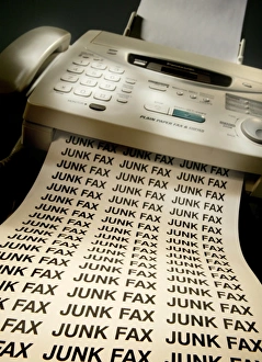 Office Communication Equipment Prints: Fax machine