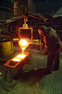 Industrial Workplace Prints: Foundry