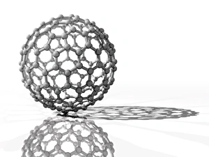 Fullerene C180 Molecular Model Print