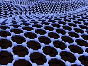 Graphene sheet, artwork C016/8274 Graphene sheet, artwork C016/8274